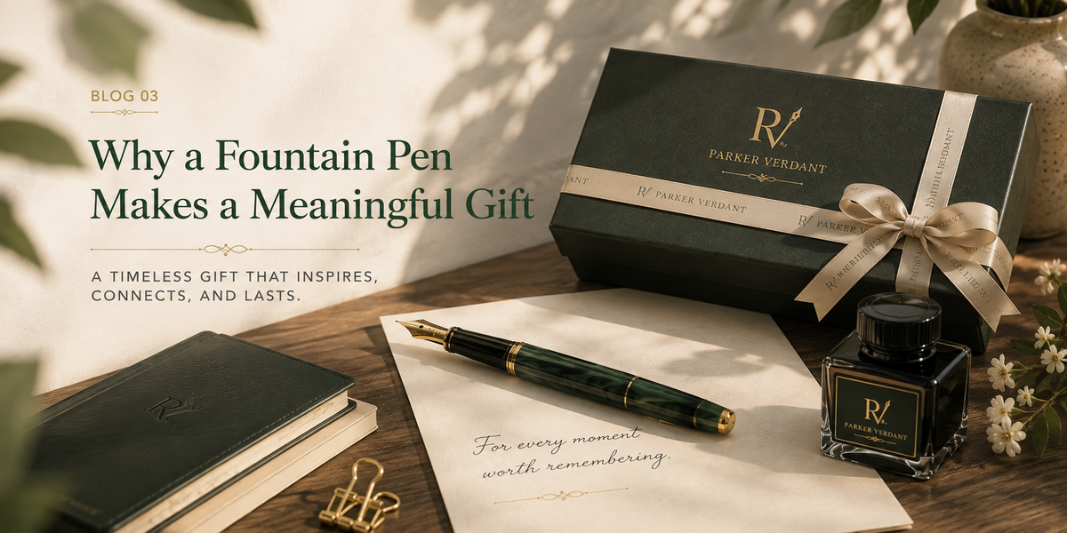 Why a Fountain Pen Makes a Meaningful Gift