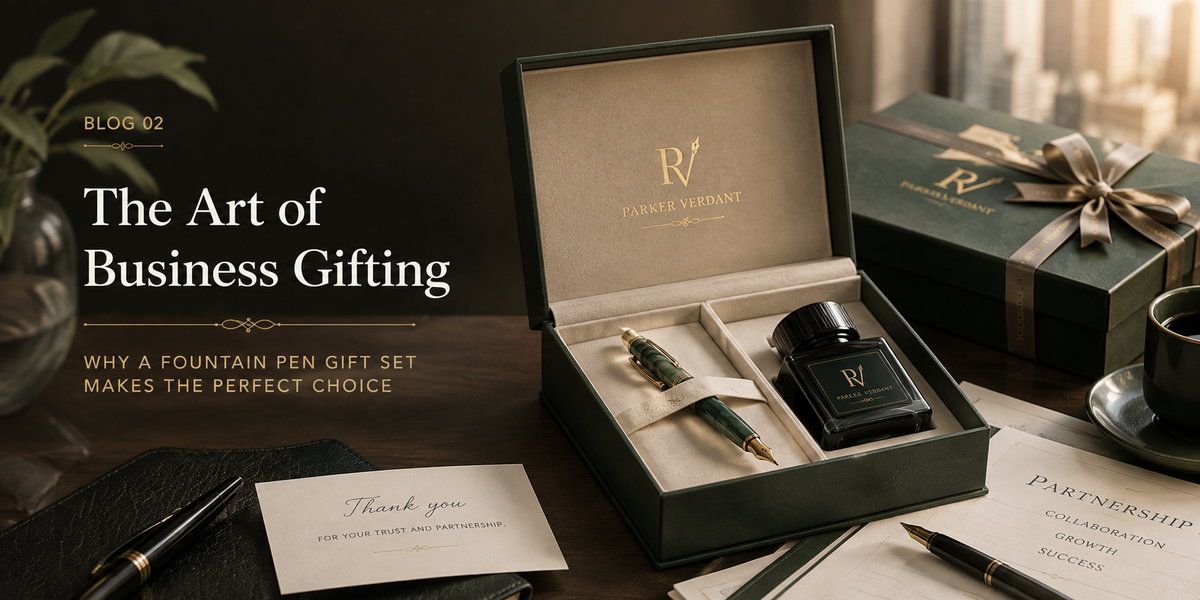 The Art of Business Gifting: Why a Fountain Pen Gift Set Makes the Perfect Choice