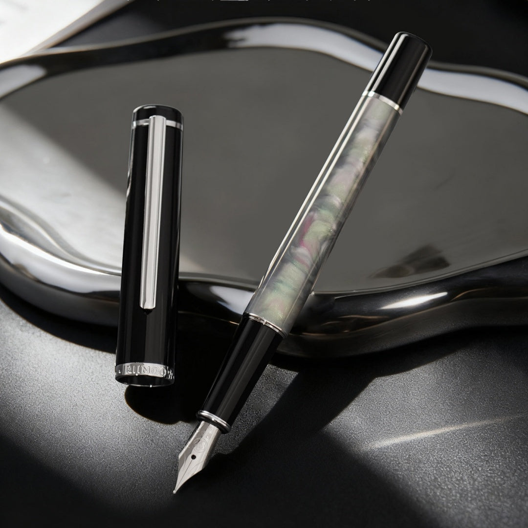 Acrylic Fountain Pen Gift Set - Gray