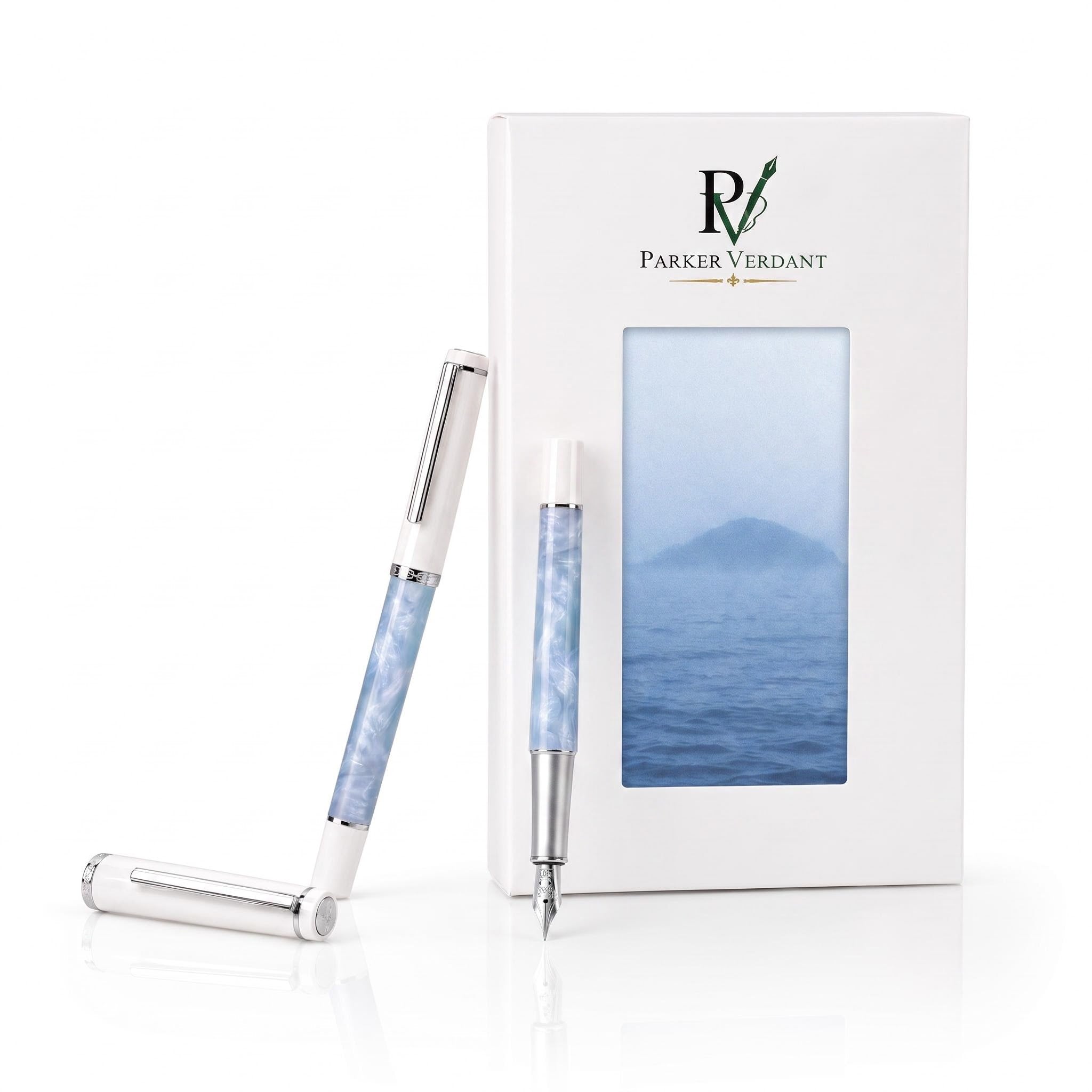 Island Breeze Fountain Pen Gift Set - Blue