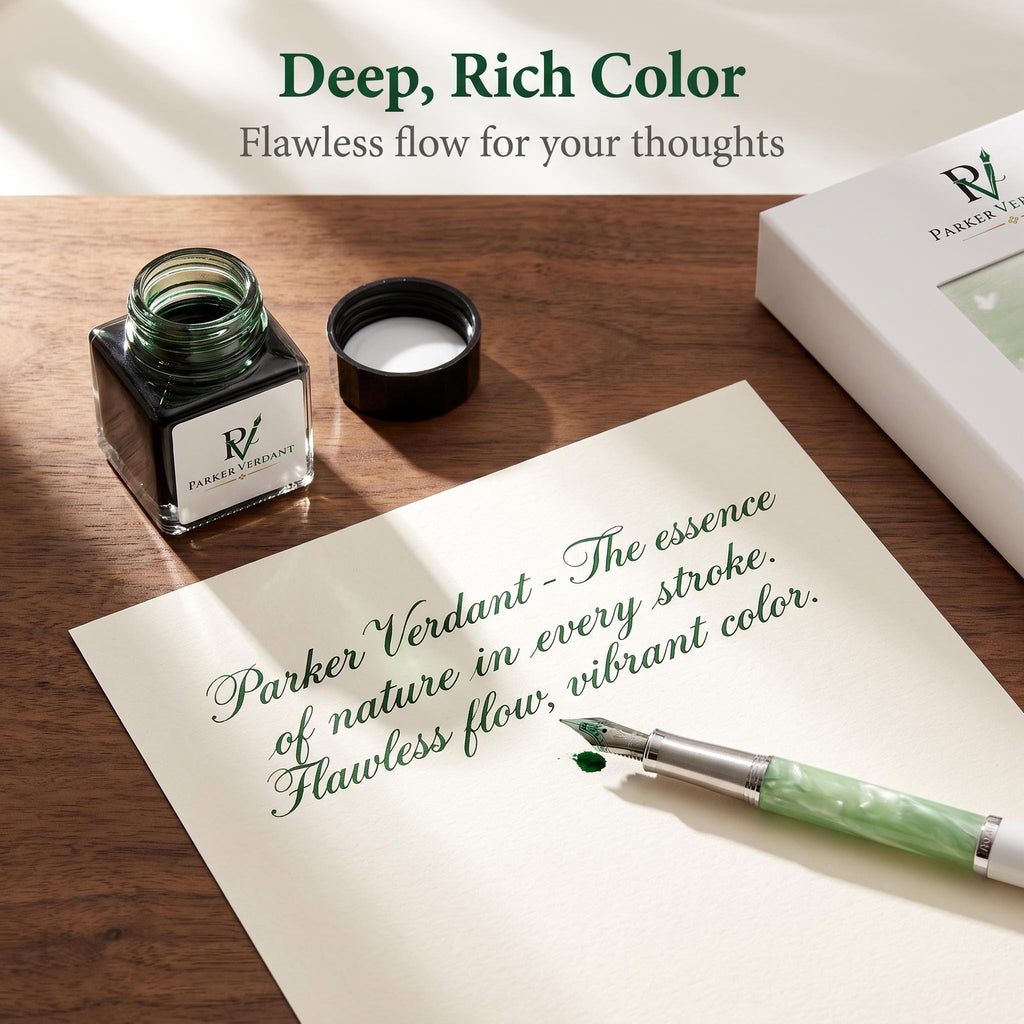 Spring Butterfly Fountain Pen Gift Set - Green