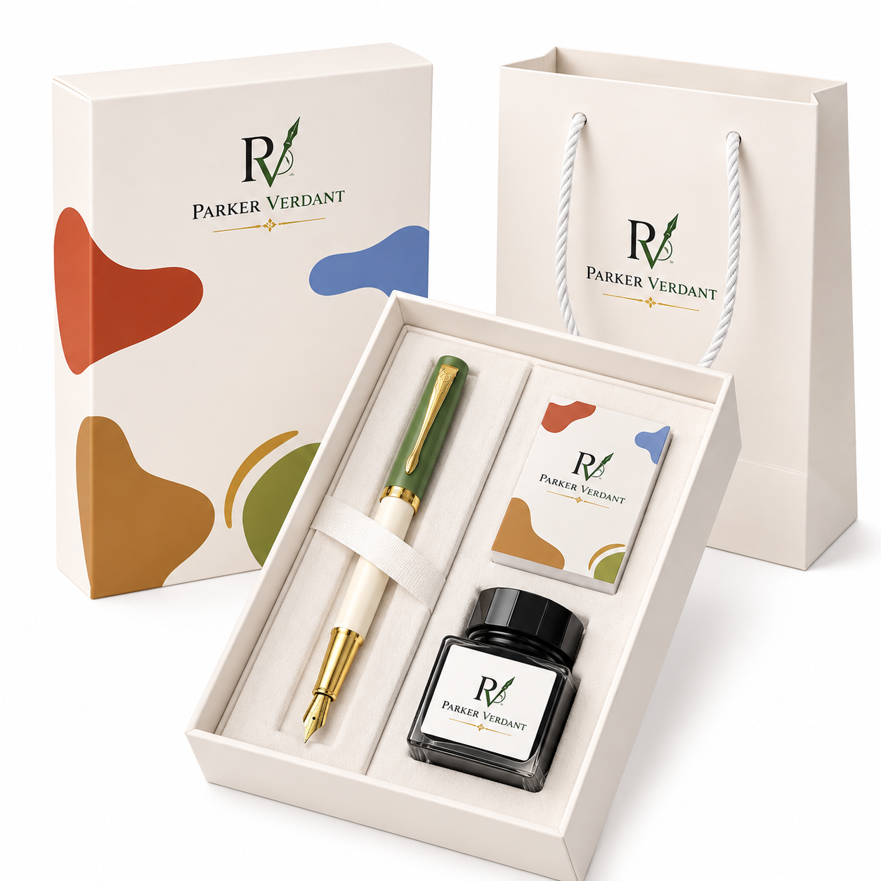 Nara Series Fountain Pen Gift Set - Green