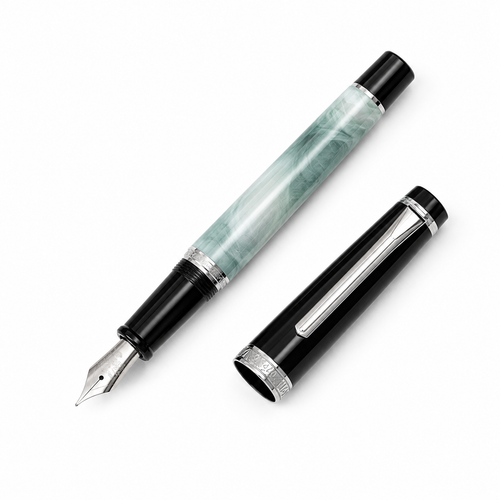 Acrylic Fountain Pen Gift Set - Green