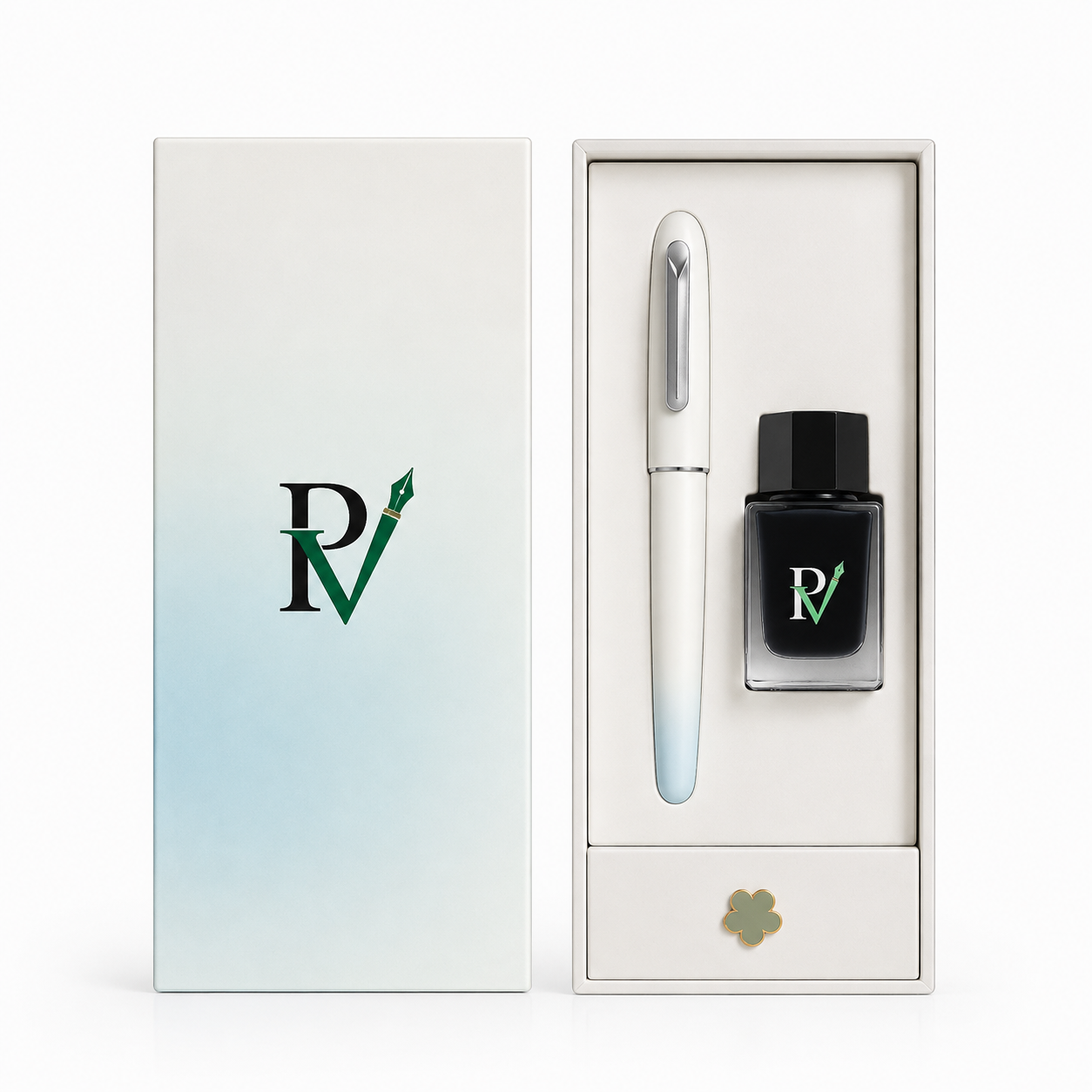 Gradient Series Fountain Pen Gift Set - Blue
