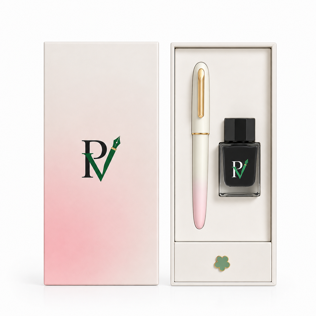 Gradient Series Fountain Pen Gift Set - Pink