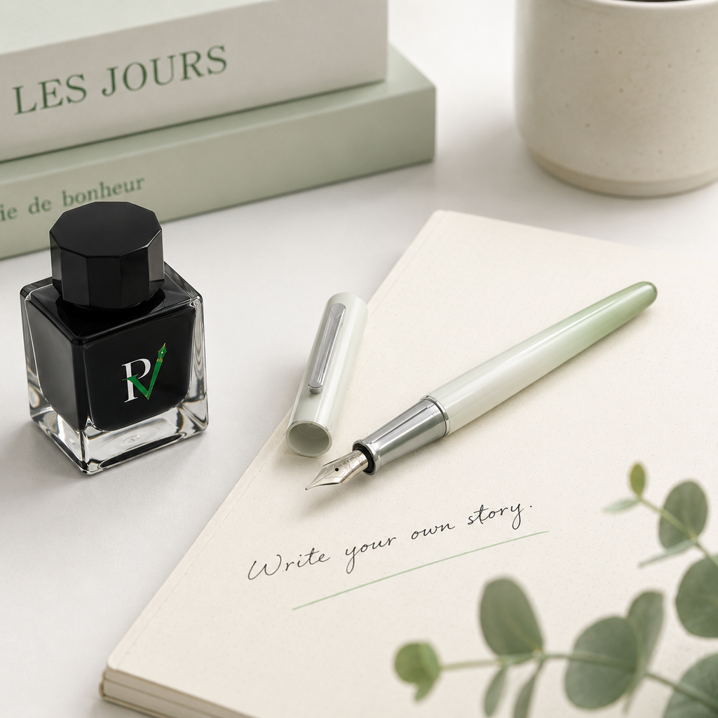 Gradient Series Fountain Pen Gift Set - Green