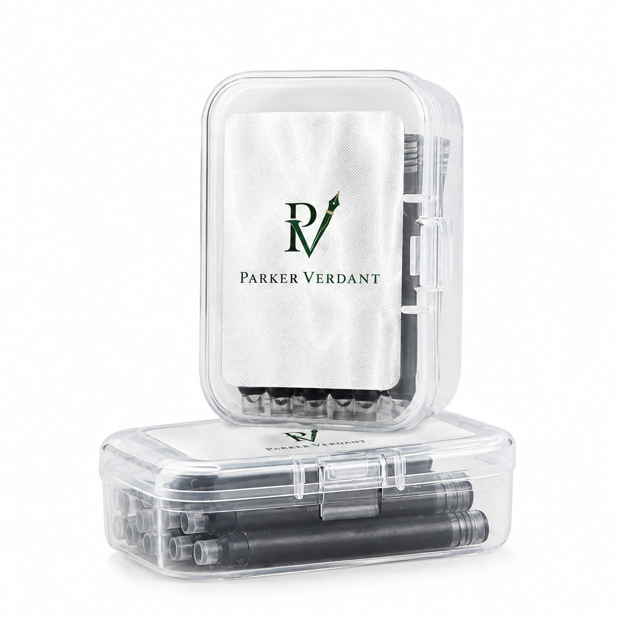 2.6mm European Standard Black Fountain Pen Ink Cartridges – Replacement Refills