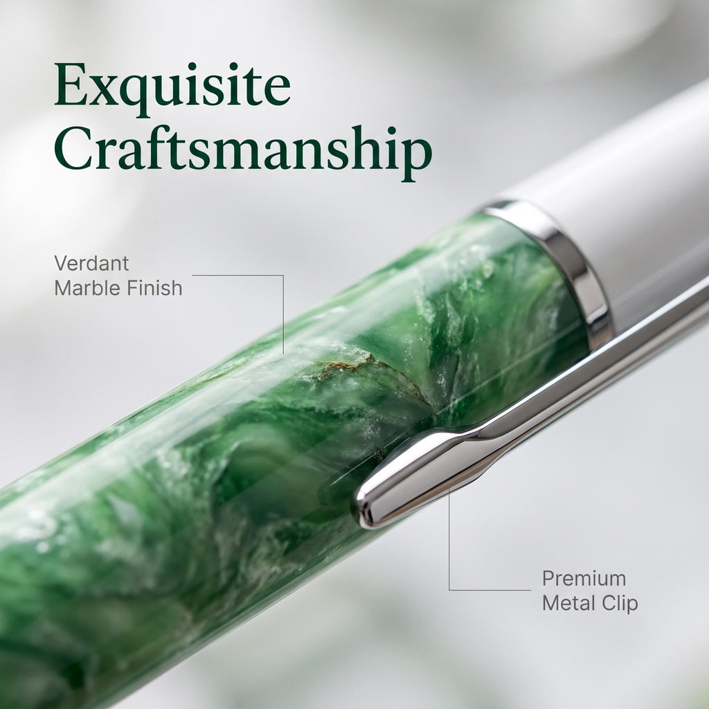 Spring Butterfly Fountain Pen Gift Set - Green